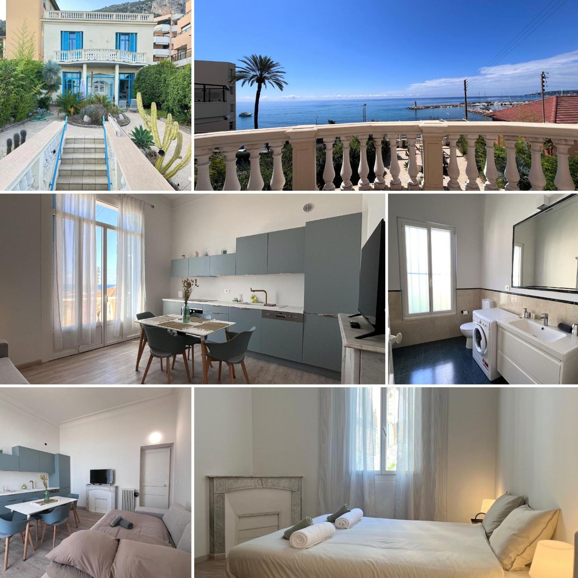 10' Monaco - 10' Italia - Incantevole Vista Mare Apartment